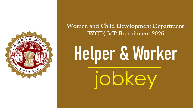 MP Anganwadi Worker & Helper Online Form 2026-jobkey